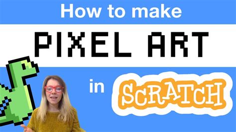 how to make pixel art in scratch while exploring the history of video game graphics