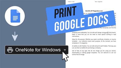 how to print google doc from iphone